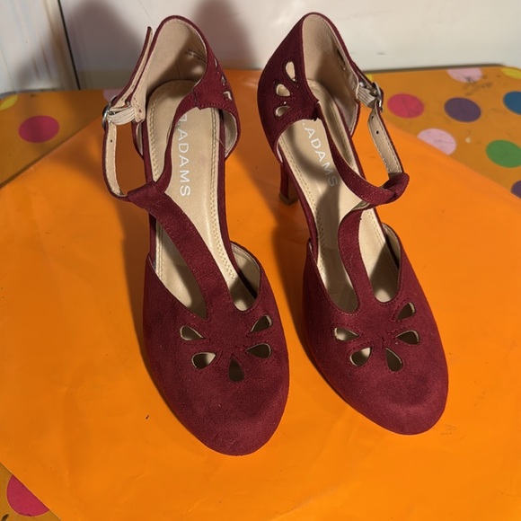 Burgundy Heels - Picture 2 of 7